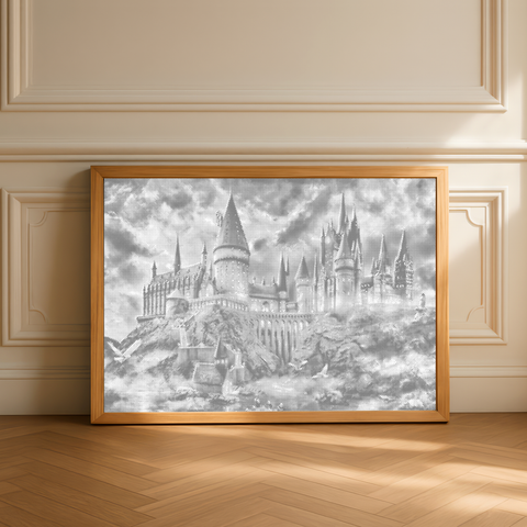 Hogwarts – Harry Potter | Prickmålning