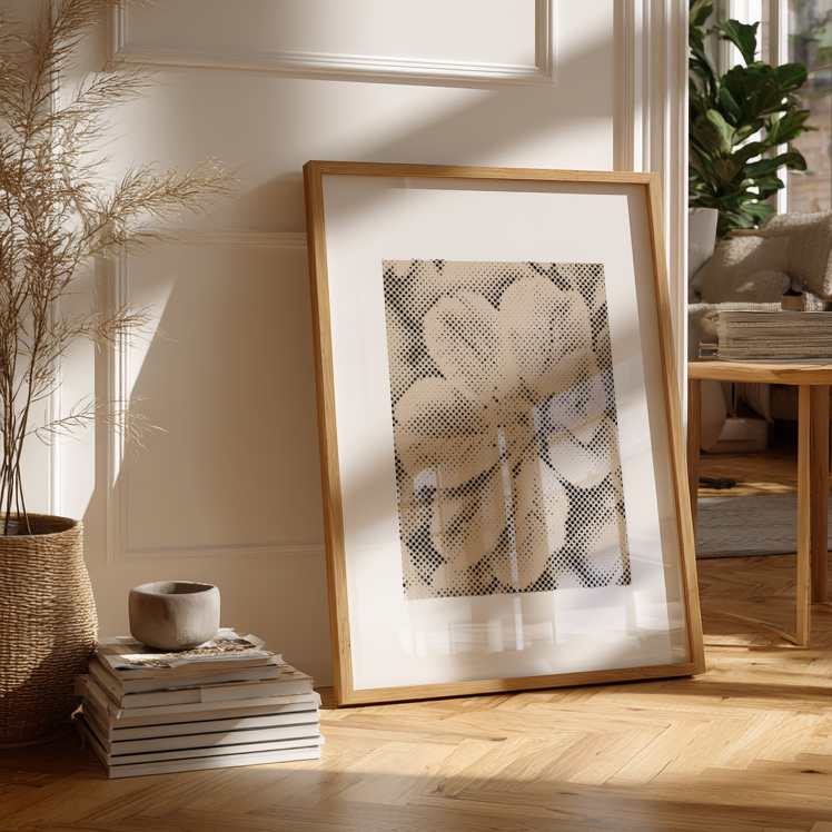 Apple Blossom | Dot Painting Kit som färdigt prickmålning motiv