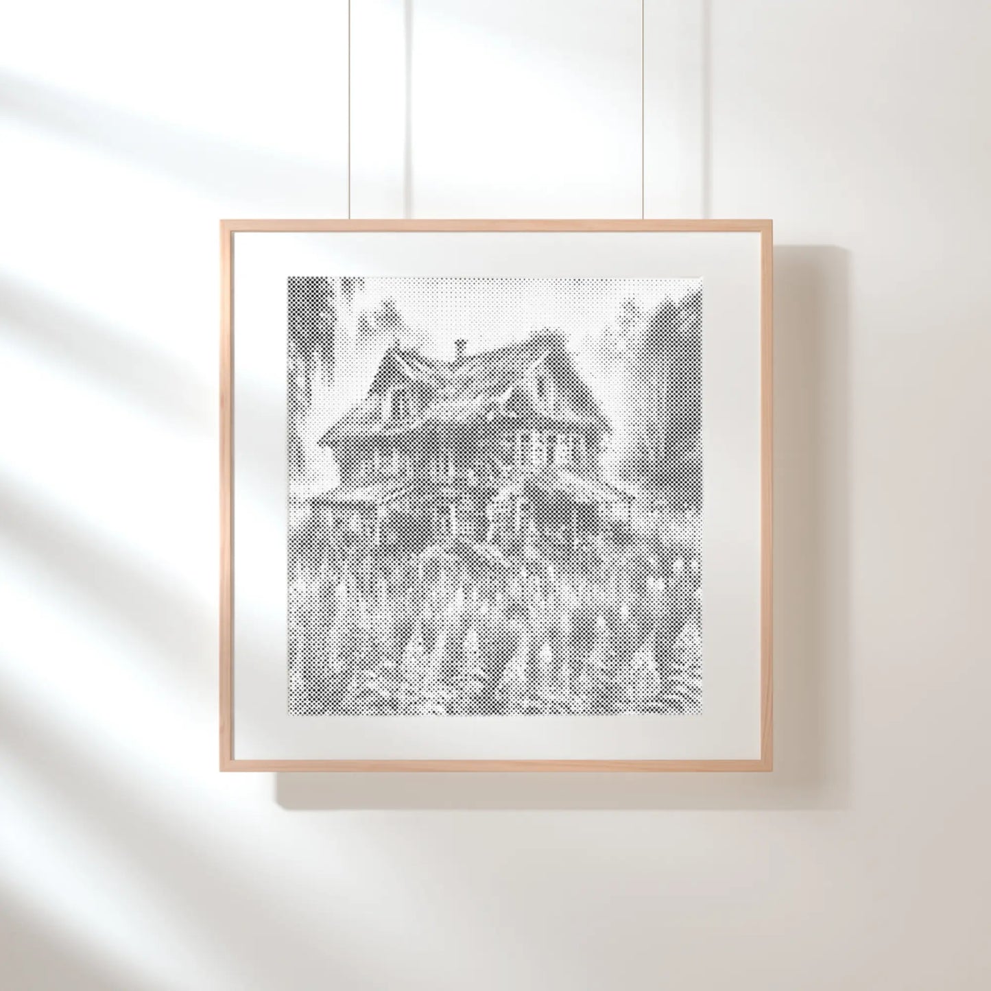 Abandoned House | Dot Painting Kit