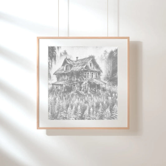 Abandoned House | Dot Painting Kit