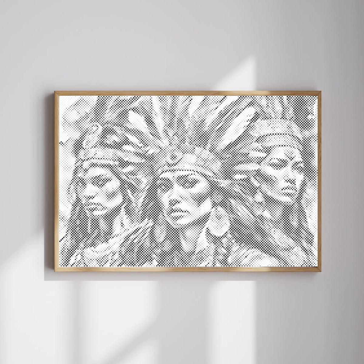 Beautiful Women | Dot Painting Kit som färdigt prickmålning motiv