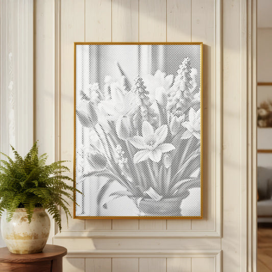 Spring Bouquet Dot Painting Kit scandinavian home decor
