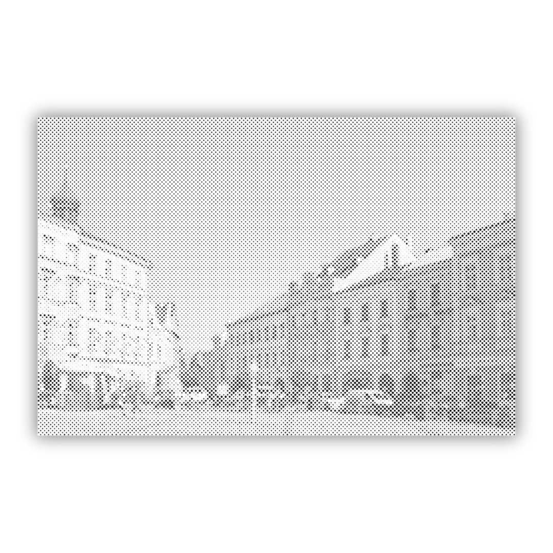 Jindrichuv Hradec | Dot Painting Kit som färdigt prickmålning motiv