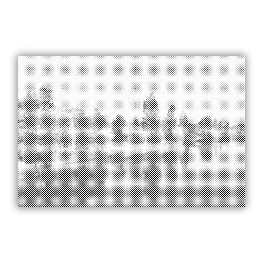 Hyde Park London | Dot Painting Kit som färdigt prickmålning motiv